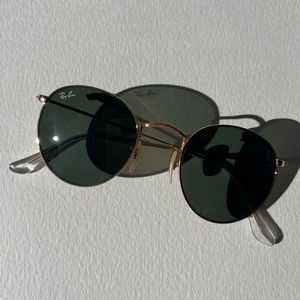 Ray-Ban Round Metal Sunglasses